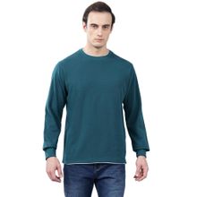 Cantabil Men Dark-Blue Winter Wear Sweatshirt