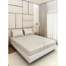 SEEVO Satin 400 Tc King Bedsheet Sky Blue