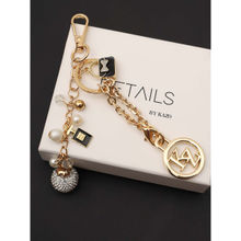 Kazo Midnight Monochrome Bag Charm