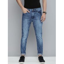 The Indian Garage Co Men Slim Fit Solid Mid-Rise Stretchable Jeans