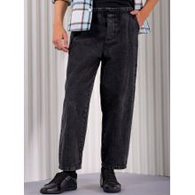 The Indian Garage Co Men Loose Fit Solid Mid-Rise Denim Jeans