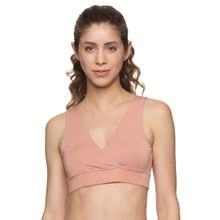Tailor and Circus Pure Soft Anti-Bacterial Beechwood Modal Maternity Bra - Nude