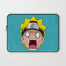 Crazy Corner Angry Naruto Printed Laptop Sleeve