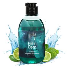 July Fall in Deep Body Wash, Bergamot, Vit E, Exfoliating, Nourishing