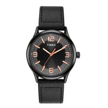 Timex Round 39mm Black Dial Analog Men Watch - TWTG65SMU01