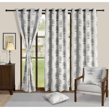 Swayam Blackout Window Curtain Set 2 for Bedroom, Guest Room