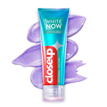 Closeup White Now Stain Eraser Toothpaste