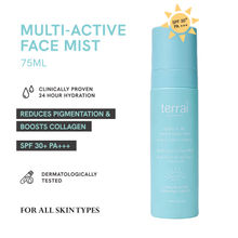 Terrai Hydra Glow Multi-active Face Mist SPF 30+ PA+++ 24Hr Hydration, Boosts Collagen