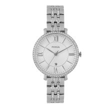 Fossil ES3545 Jacqueline Silver Watch For Women