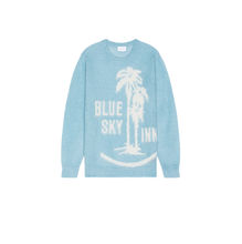 Blue Sky Inn Mohair Sweater With Palms