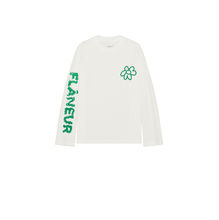 FLANEUR Flower Doodle Long Sleeve T-Shirt