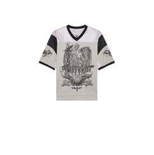 Jaded London Silver Football Jersey