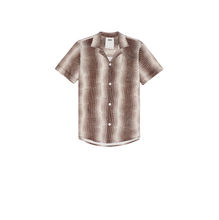 OAS Merlot Echo Cuba Net Shirt