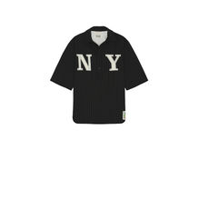 SCOTCH & SODA Tailored Pinstriped Baseball Shirt