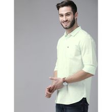 THE BEAR HOUSE Men Cotton Linen Summer Shirt