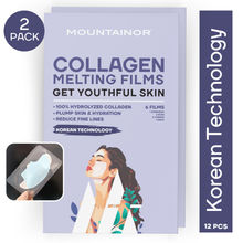 Mountainor Melting Collagen Film Sheet Mask, Face & Neck Skin Patches, Anti Ageing Strips (Pack 2)