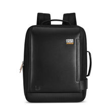 Urban Jungle by Safari Unisex Roam Briefpack 22 Ltrs Laptop USB Charging Port- Black (M)