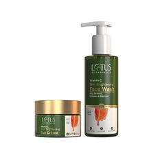 Lotus Botanicals 100x Vitamin C Wash & Moisturise Combo