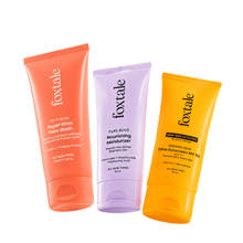 Foxtale Hydra-Glow Trio – Bright, Hydrated & Sun-Protected Skin