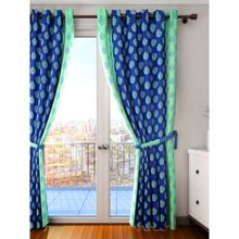 Swayam Polyester Pack of 1 Eyelets Window Curtain