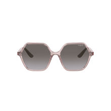Vogue Eyewear 0VO5361S Light Grey Beveled Sunglasses (55 mm)