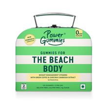 Power Gummies The Beach Body With Green Coffee, L-Carnitine, Vitamin C- For Men & Women- 120 Gummies