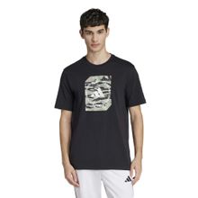 adidas M C Camo Box T Men Black Training T-Shirt