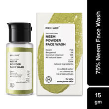 Brillare Neem Powder Face Wash Fights Acne, & Pimples 100% Natural Face Wash for men and women
