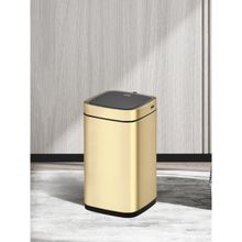 OBSESSIONS Champagne Gold Sensor Bin, 6 Ltr