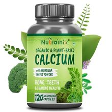 Nutrainix Certified Organic & Plant-Based Calcium Capsules