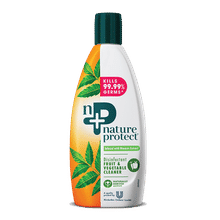 Nature Protect Disinfectant Fruit & Vegetable Wash Kills 99.99% Germs
