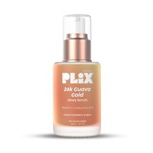 Plix 24k Guava Gold Lightweight Face Serum With Vitamin C & Hyaluronic Acid, Primer For Glowing Skin