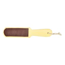Kazarmaa Foot Scrubber, Double Sided Wooden Handle Foot Scrubber For Removal Of Dead Skin Cells