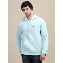 AM SWAN Sky Blue Stylish and Comfort Fit Hoodie