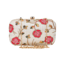 Anekaant Minaudiere Multicoloured Evening Clutch Bag