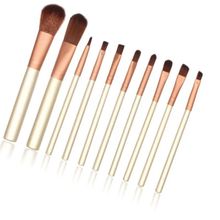 Gorgio Professional Make Up Brush Kit (Set of 10 ) (colour shape may vary )