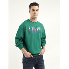 Levi's Mens Green Crew Neck Sweatshirt