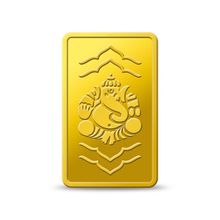 Kundan 2 gm 24kt (999.9) Ganesha Gold Bar