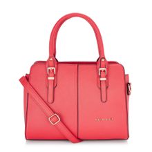 Pierre Cardin Bags Pink Solid Satchel Handbag