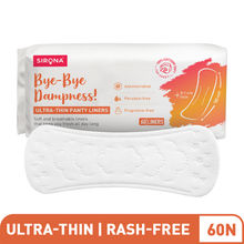 Sirona Ultra-Thin & Breathable Panty Liners, Made With Organic Cotton & Aloevera For Daily Use (L)