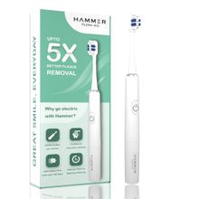 HAMMER Flow 2.0 Electric Toothbrush - White
