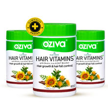 Oziva Hair Vitamins (With Dht Blocker & Omega 3) For Better Hair Growth And Hairfall Control