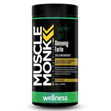 Muscle Monk Ginseng Forte 400mg - 20% Ginsenosides Extract Capsules