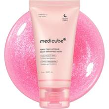 Medicube Pdrn Caffeine Overnight Wrapping Peel Off Facial Mask