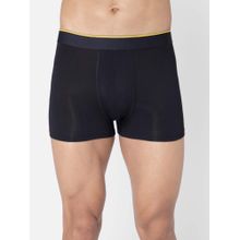 Bummer Black Mens Solid Micro Modal Trunks Underwear Ultra Soft & Breathable