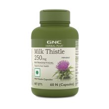 GNC Herbal Plus Milk Thistle Capsules