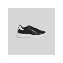 Pepe Jeans Eaton Basic Black & White Lightweight Eva Outsole Sneakers