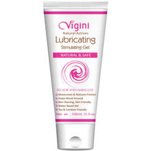 Vigini Silicone Free Water Based Vaginal Lubricant Lube Jelly Gel Women Safe with Mensural Cup