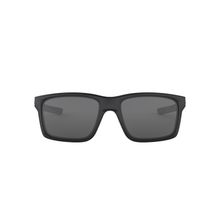 Oakley 0Oo926492640157 Uv Protected Grey Black Recatangle Sunglasses