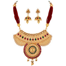 Asmitta Rajwadi Style Choker Necklace Set